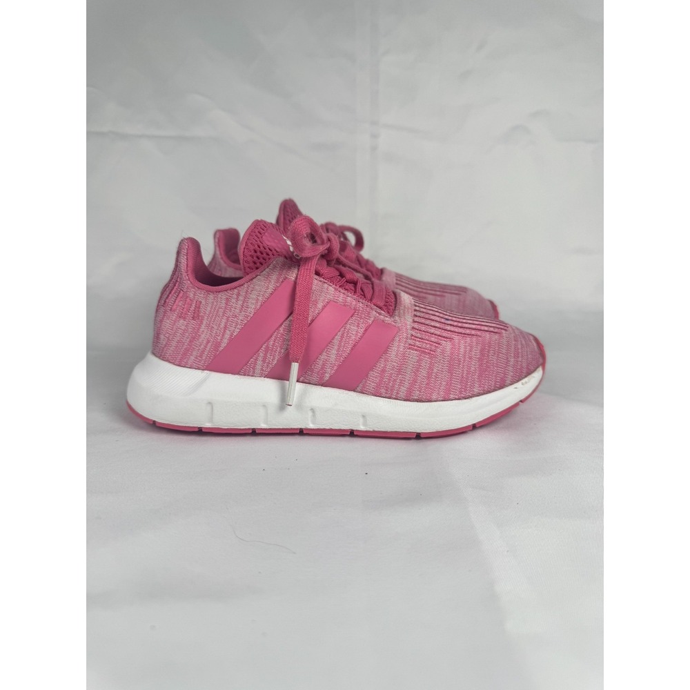 Adidas Swift Run 1.0 IF2966 Kids 13 Sneakers Pink Fusion Knit Athletic Shoes